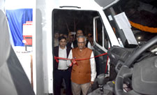 Blood Collection Van provided by ICICI Foundation to RIMS