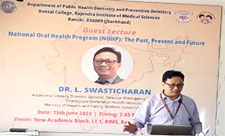 National Oral Health Program(NOHP): The Past, Present and Future held on on 15-06-2023